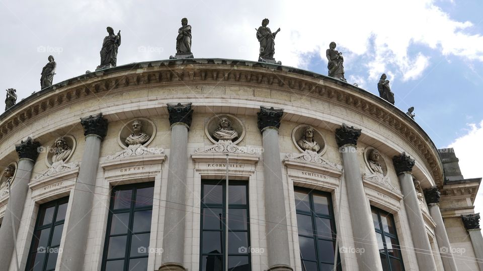 Old opera house in Antwerp