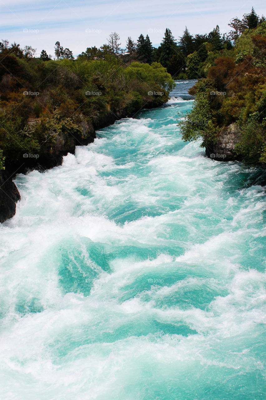 Huka falls , new zealand