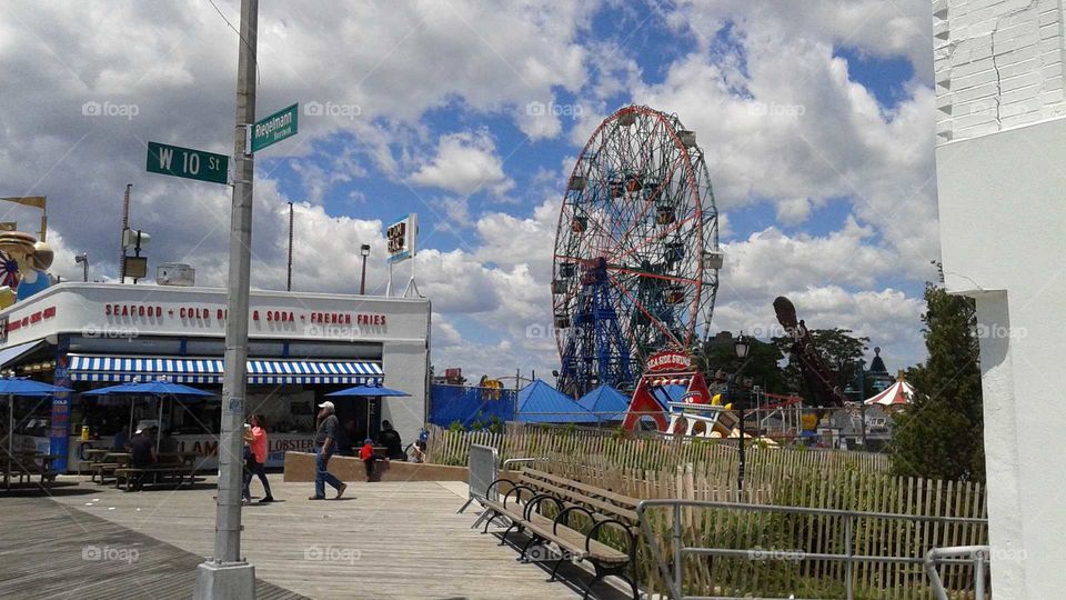 Wonder Wheel Coney Island NY