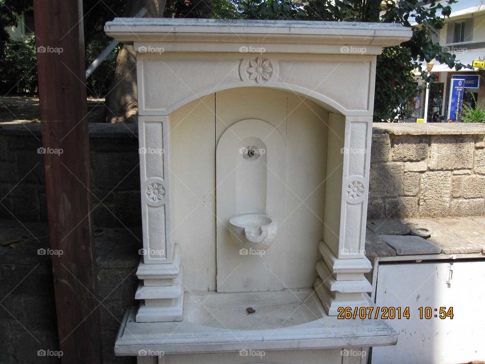 water fountain.. Rodos