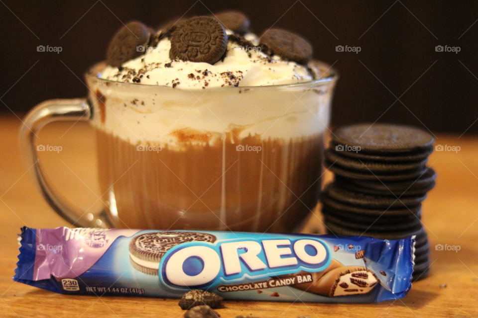 Oreo Hot Chocolate 