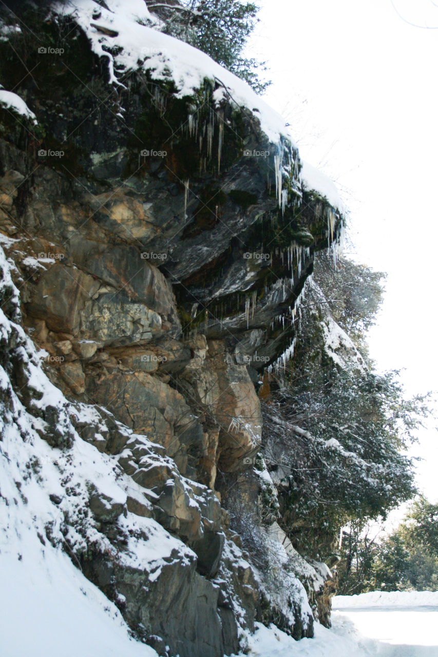 Winter rock 