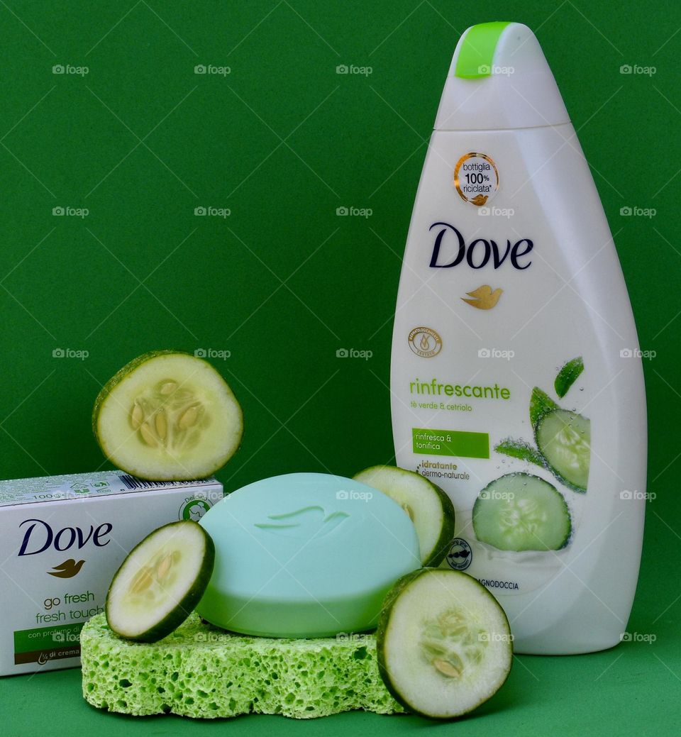 I love the Dove refreshing product based on green tea and cucumber