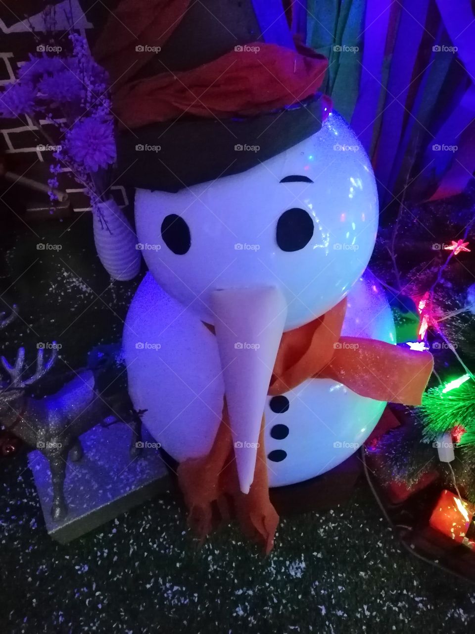 Our mr olaf made by our Dr.