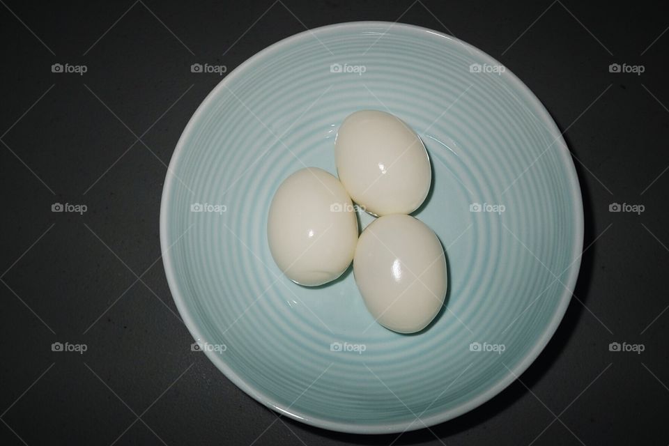 3 eggs in a bowl