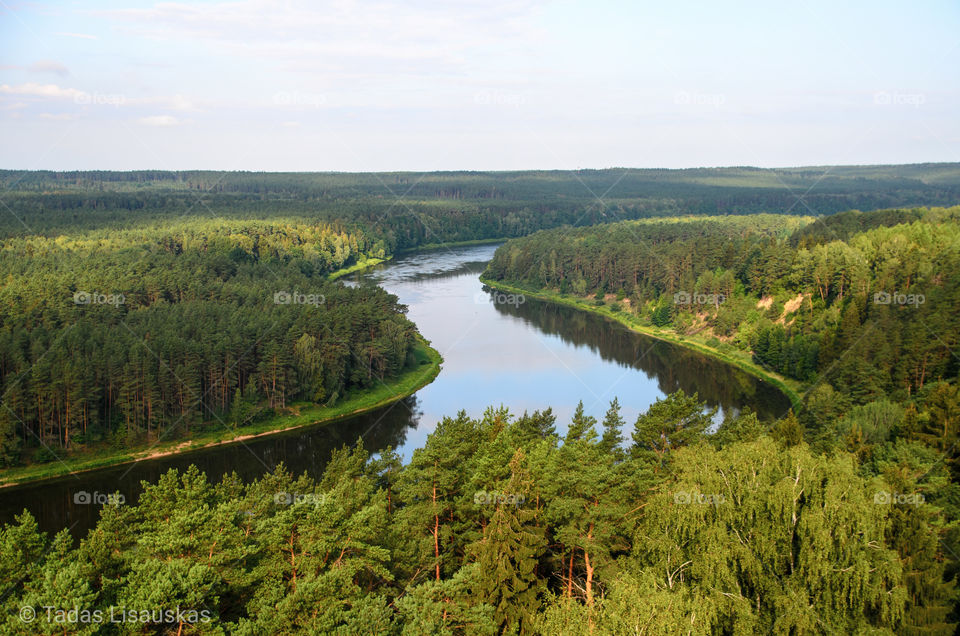 Nemunas the river of the Birstonas