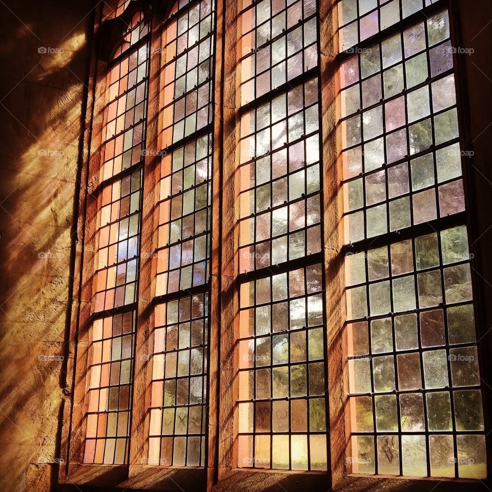 Gothic window monastery Eberbach 