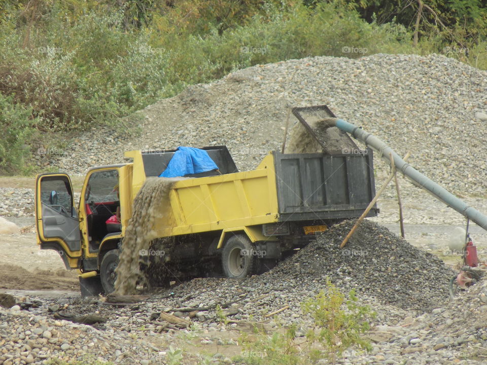 I love the work Load of sand