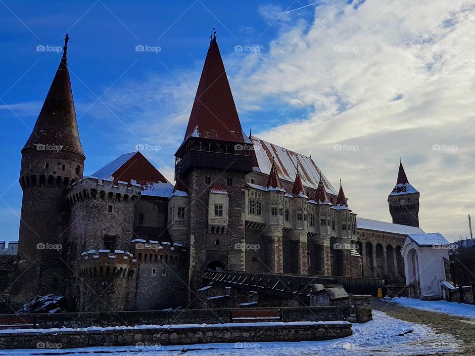 the castle of the Corvins from Hunedoara