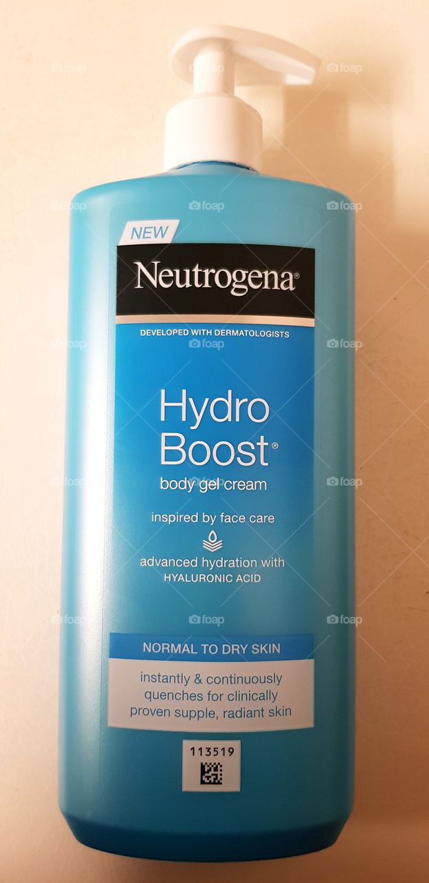 Neutrogena hydro boost body gel cream for normal to dry skin advanced hydration with hyaluronic acid for smoother skin