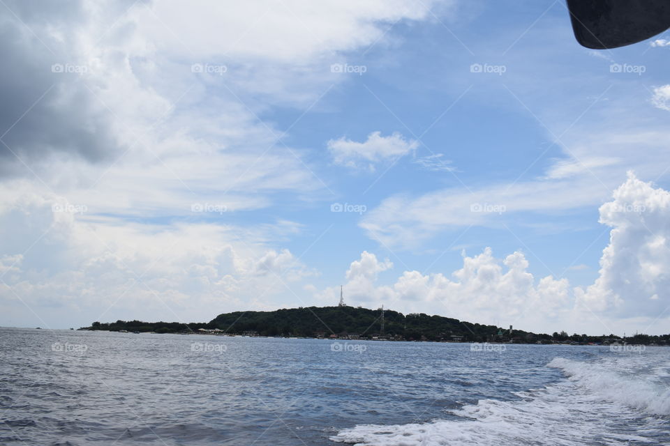 landscape at the beach
