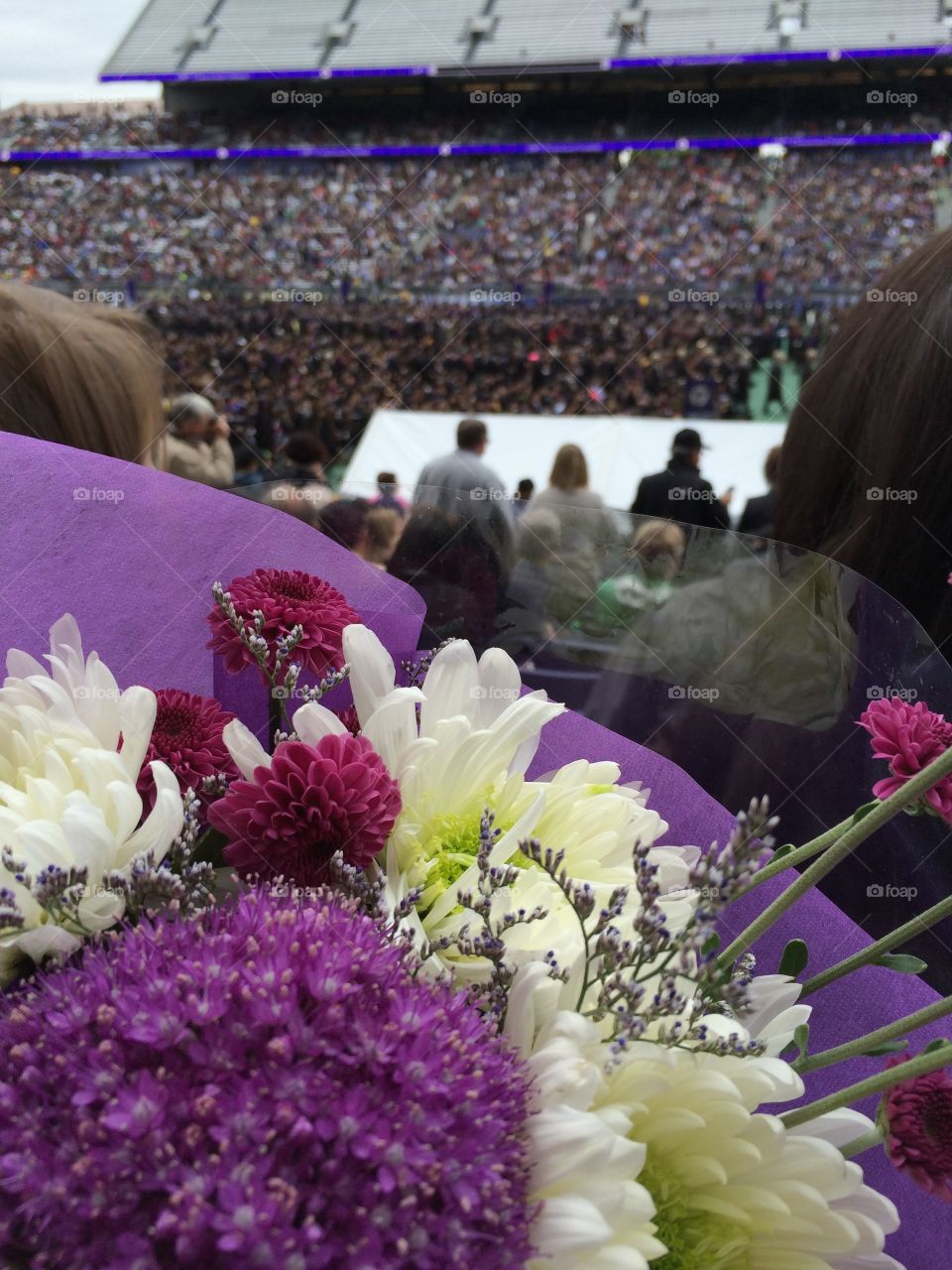 Flower. A bunch of flower for graduation. 
