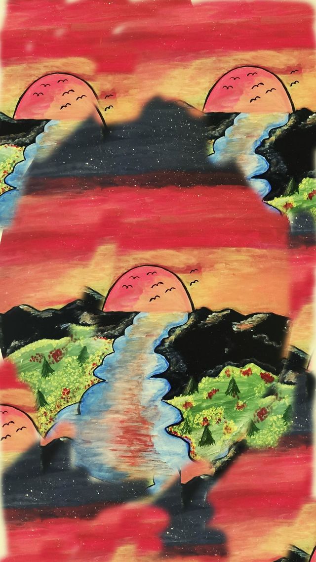 amazing my painting 😁