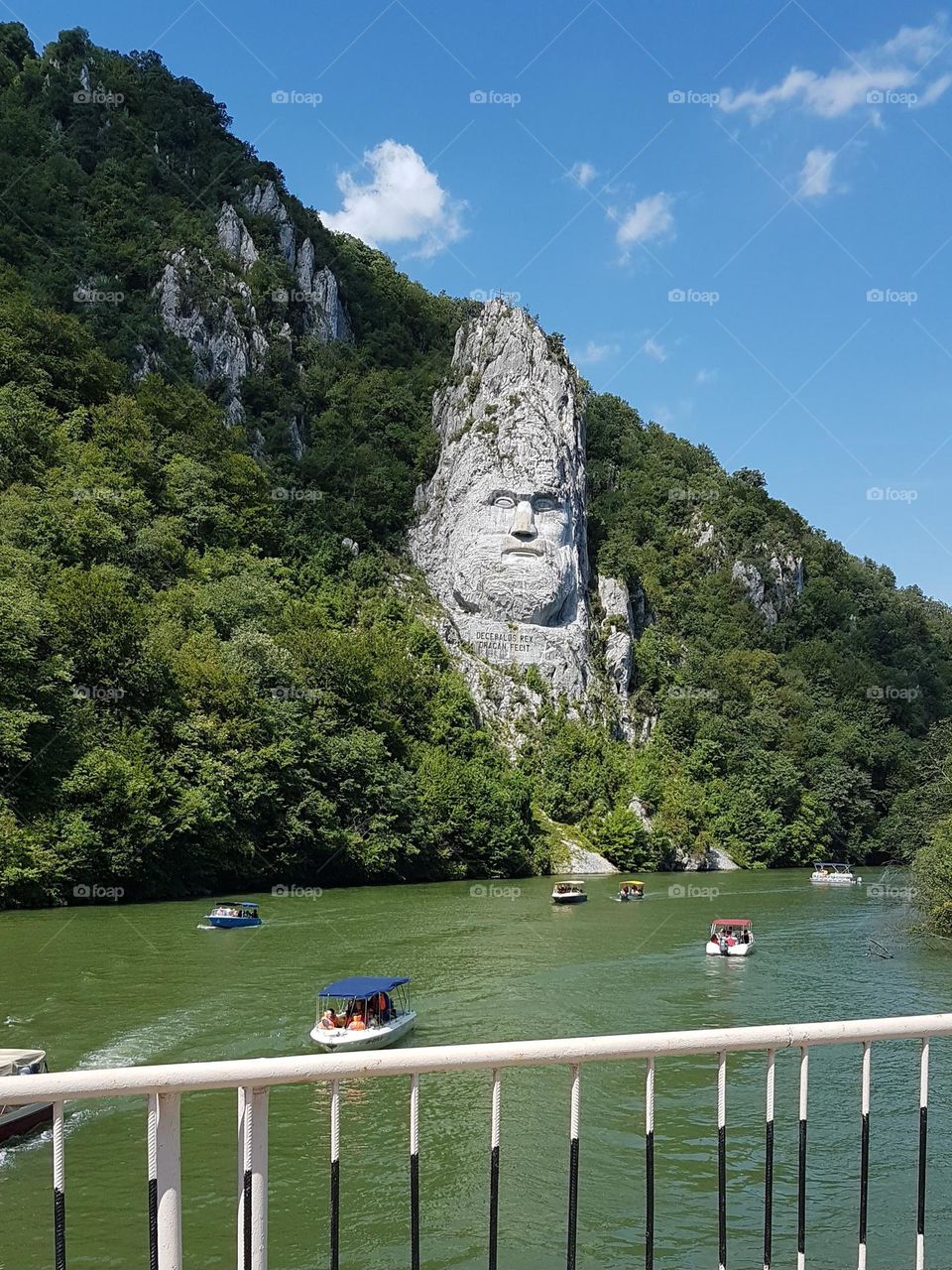 sculpture in the mountain