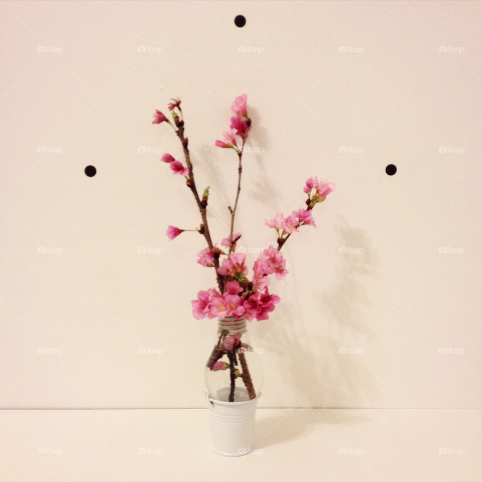Cherry blossom lamp