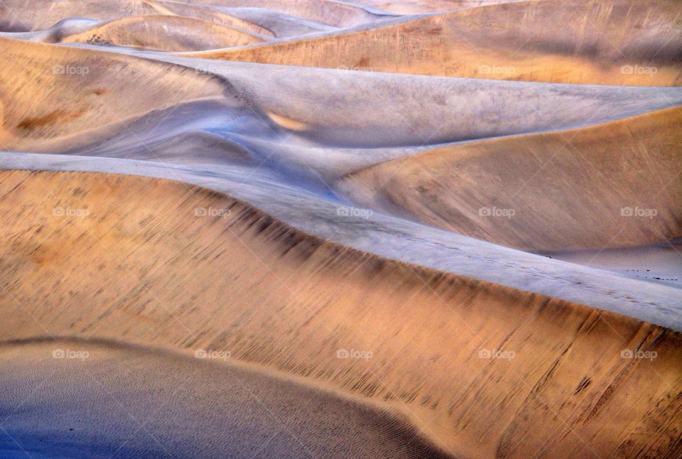 sandy dunes of maspalomas on gran canaria canary island in Spain