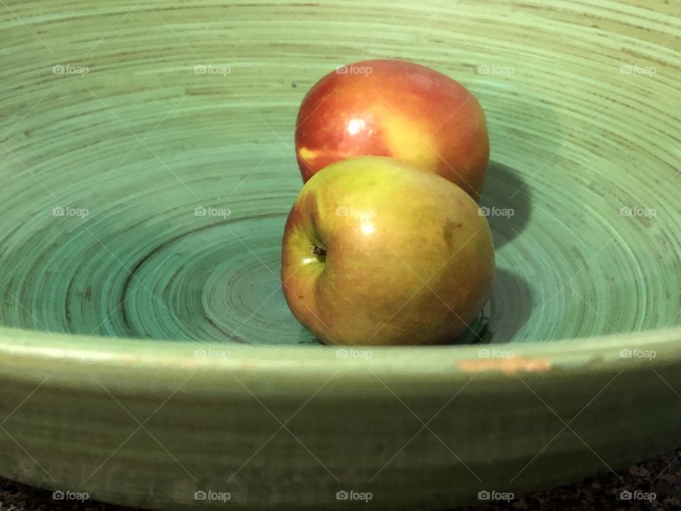 Apples in basket