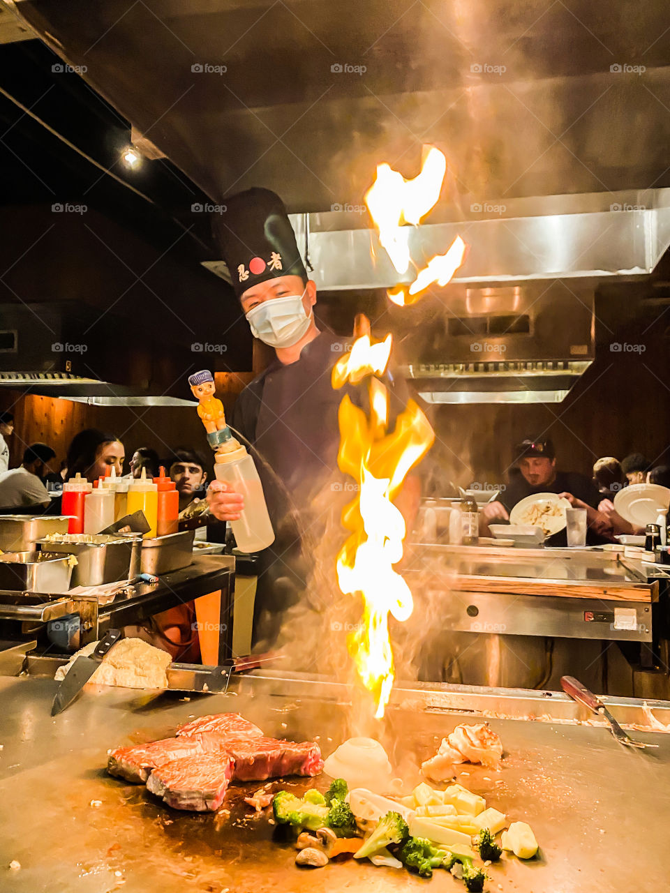 Hibachi grilling like benihana 