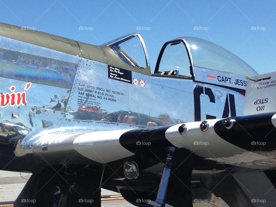 P-51D bubble canopy Mustang.