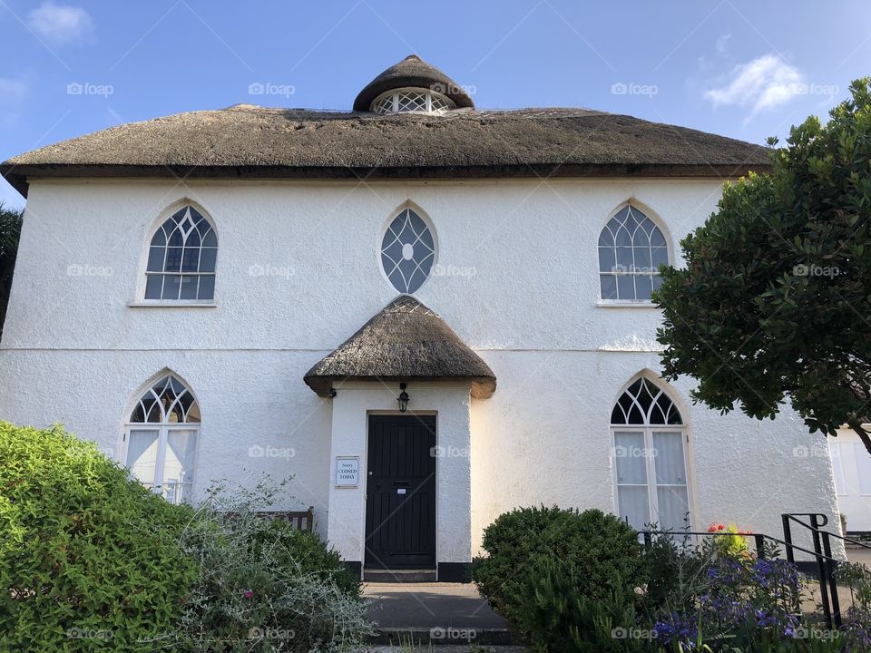 Fairlynch Museum In Budleigh Salterton, always looks so picturesque, in sunshine to its a lovely sight.