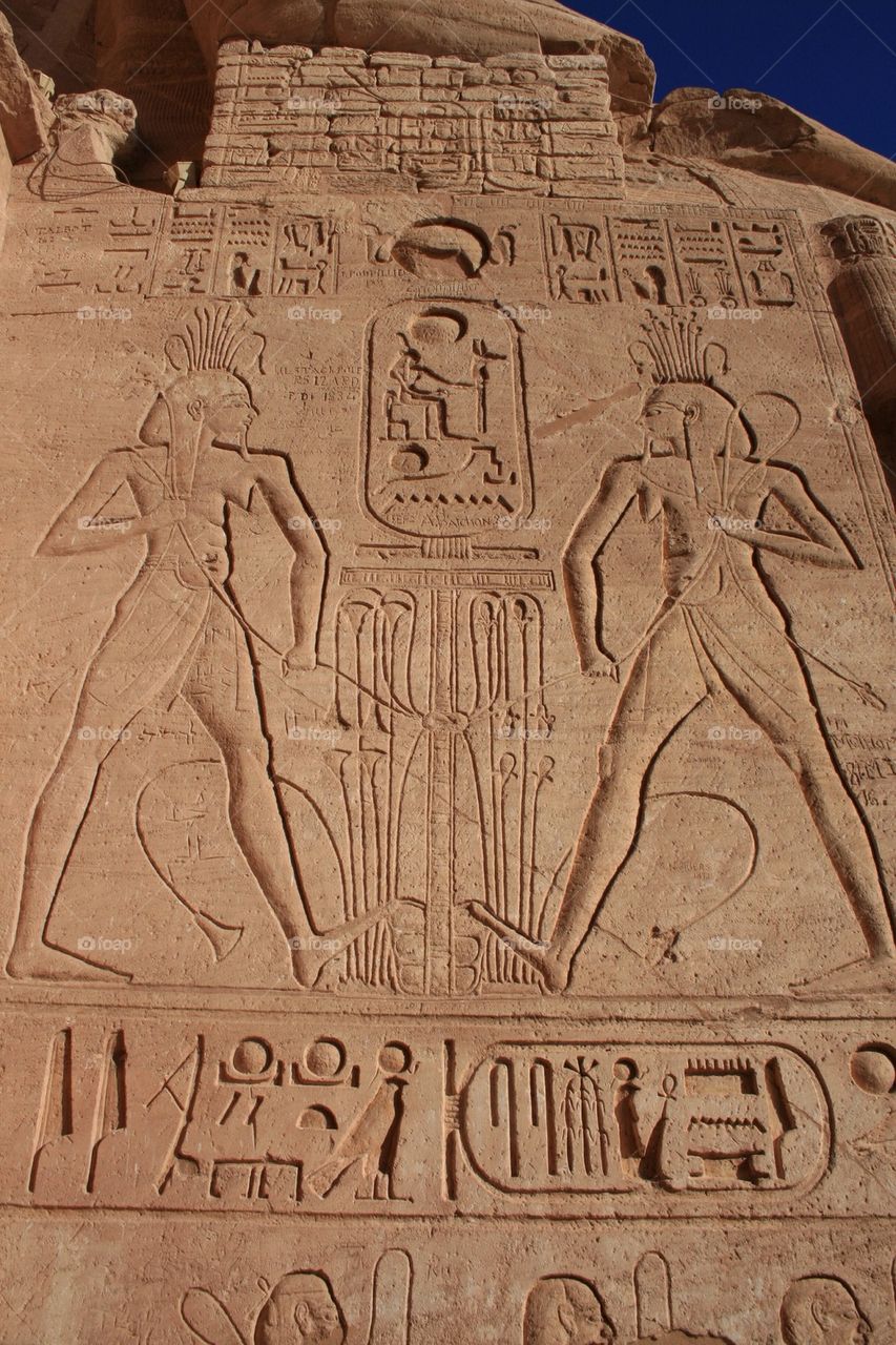 Egyptian hieroglyphs