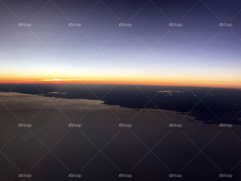 Sunset from Above 
