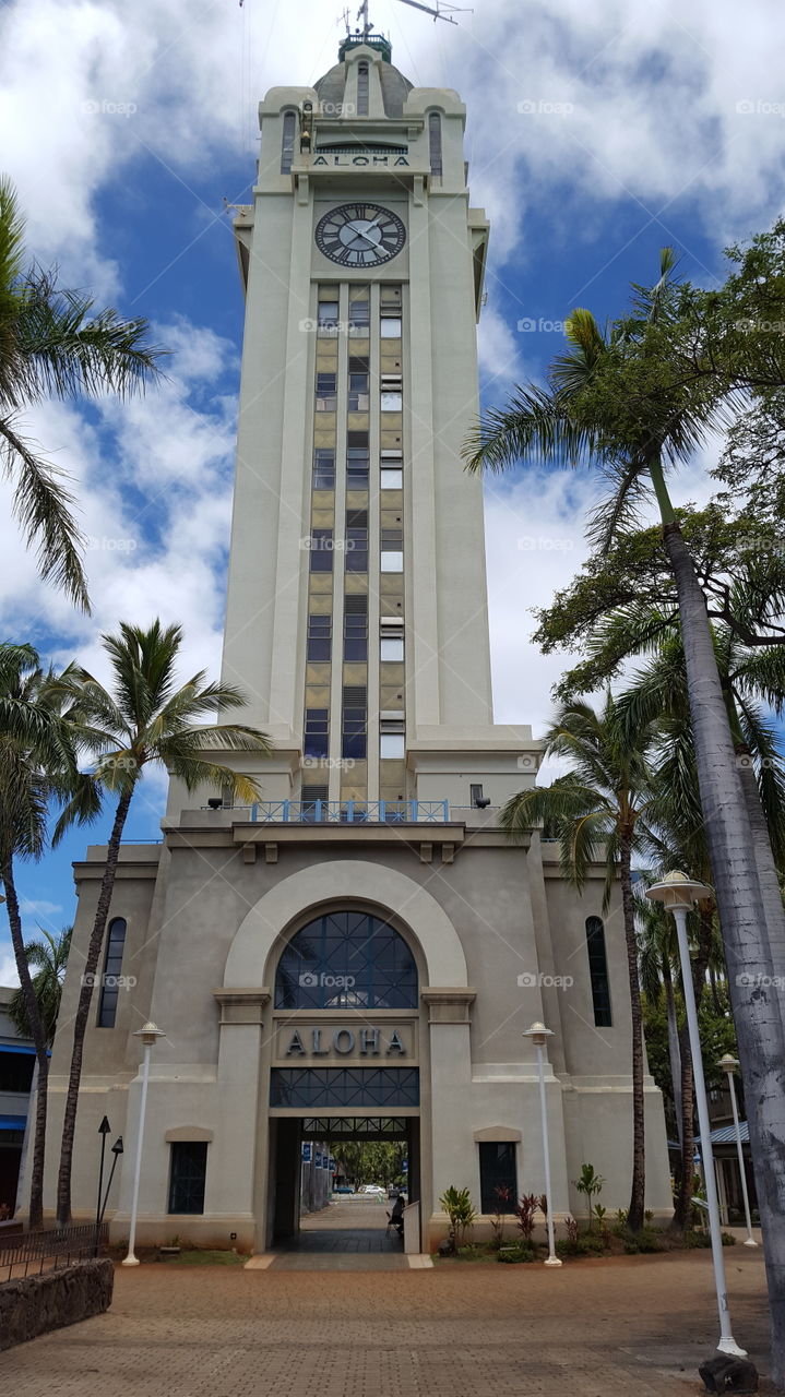 Aloha Tower, Honolulu Hi