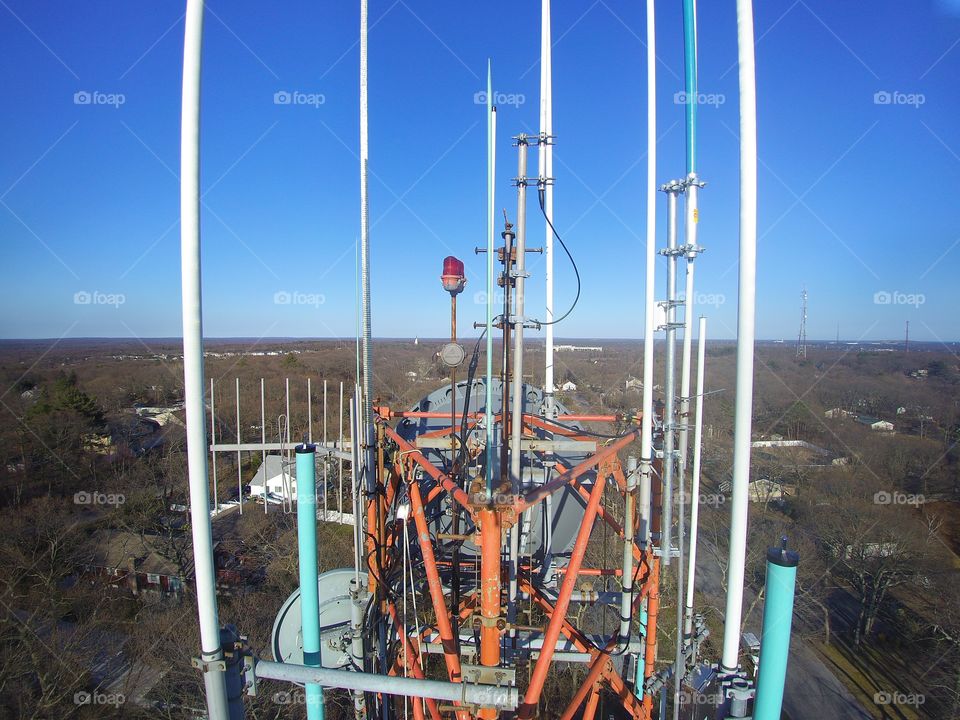 Radio cell tower