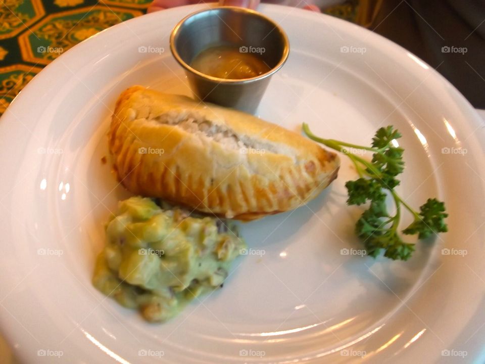 My meal on cruise in South American countries 