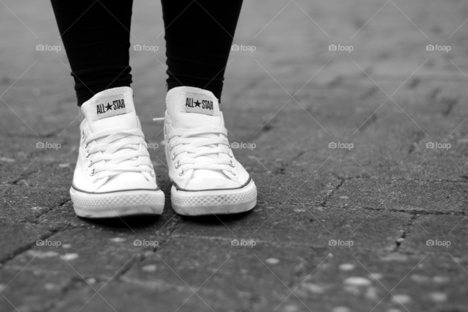 girl woman white shoes by ahphotography