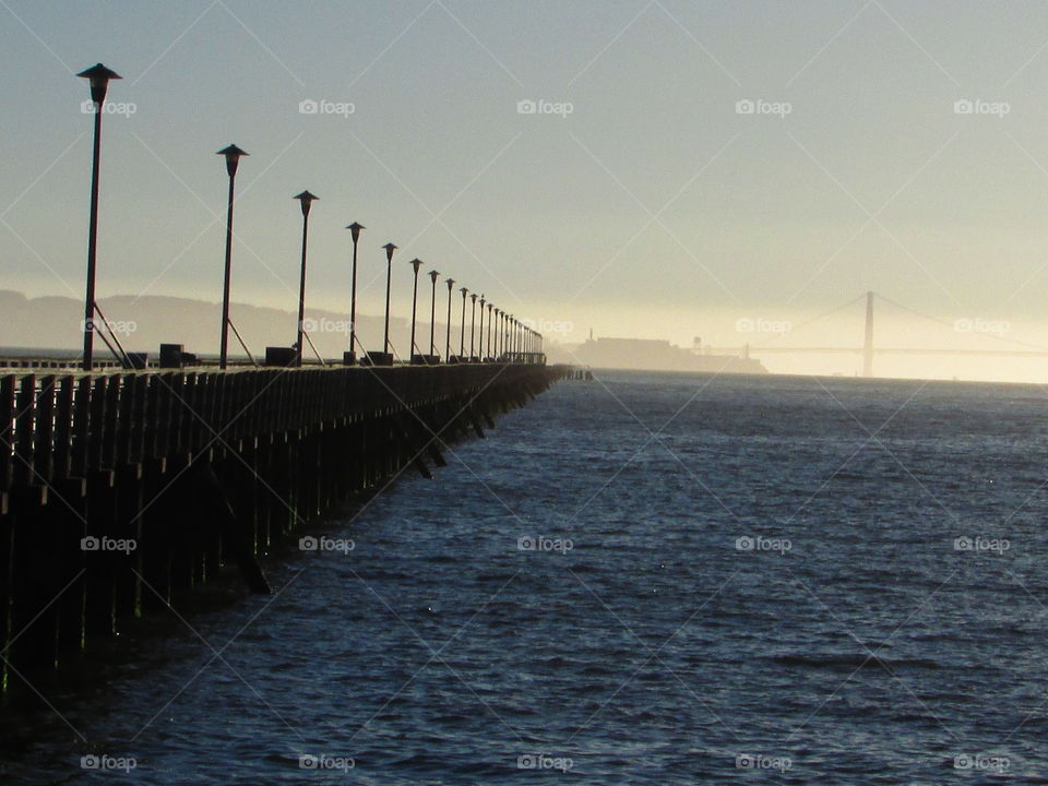 Water, Sea, No Person, Ocean, Pier