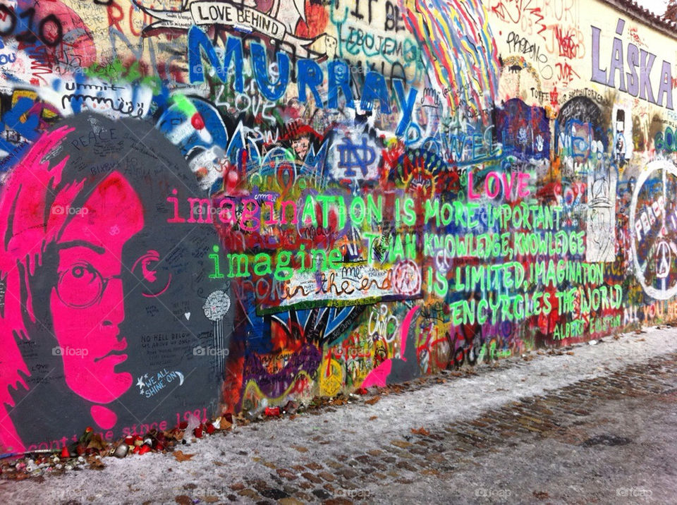 graffiti colorful prague imagination by irallada