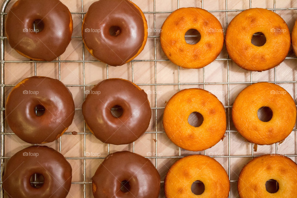 Homemade donuts 