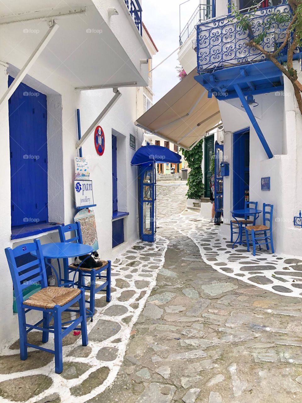 Skiathos Town, Greek Island