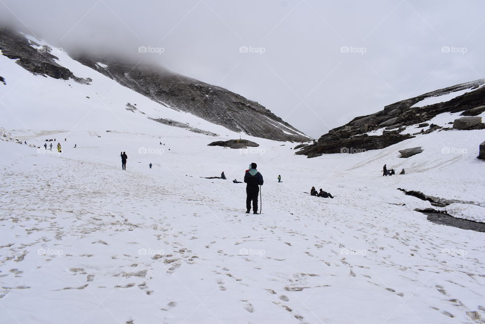 Hiking Trail - Rohtang, India