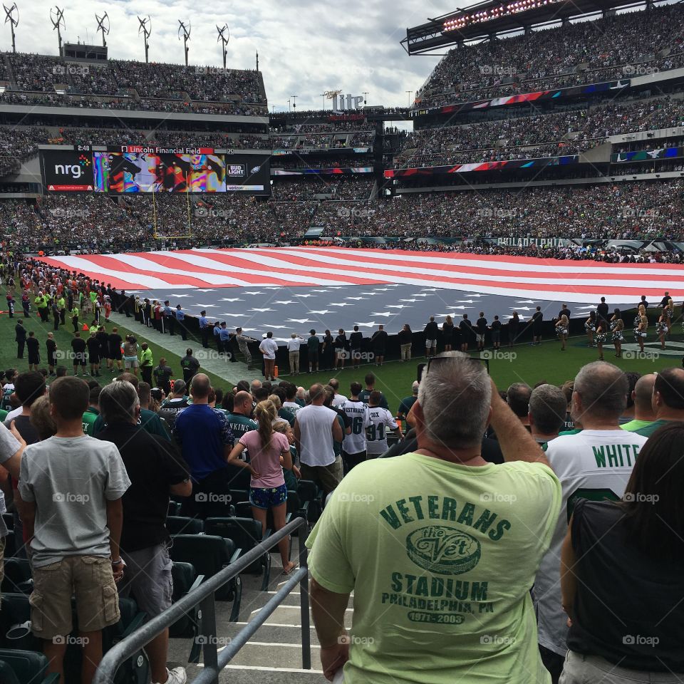 Opening Day at Philadelphia Eagles Game