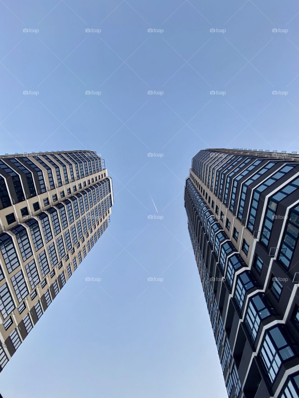 Two tall buildings 