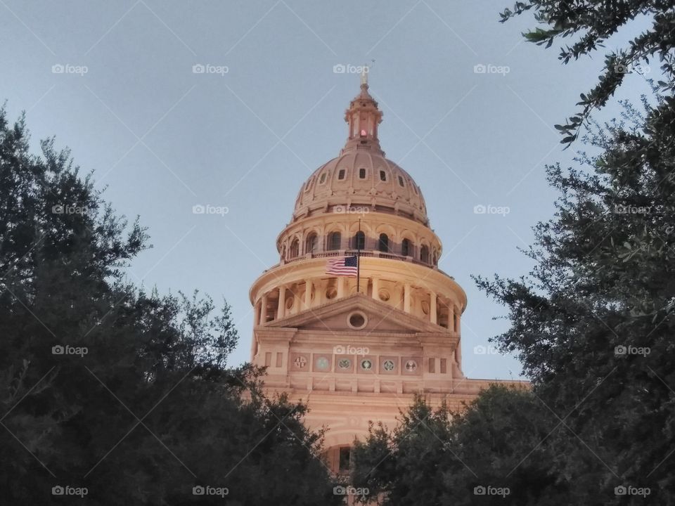 Dome of State Capitol of Texas