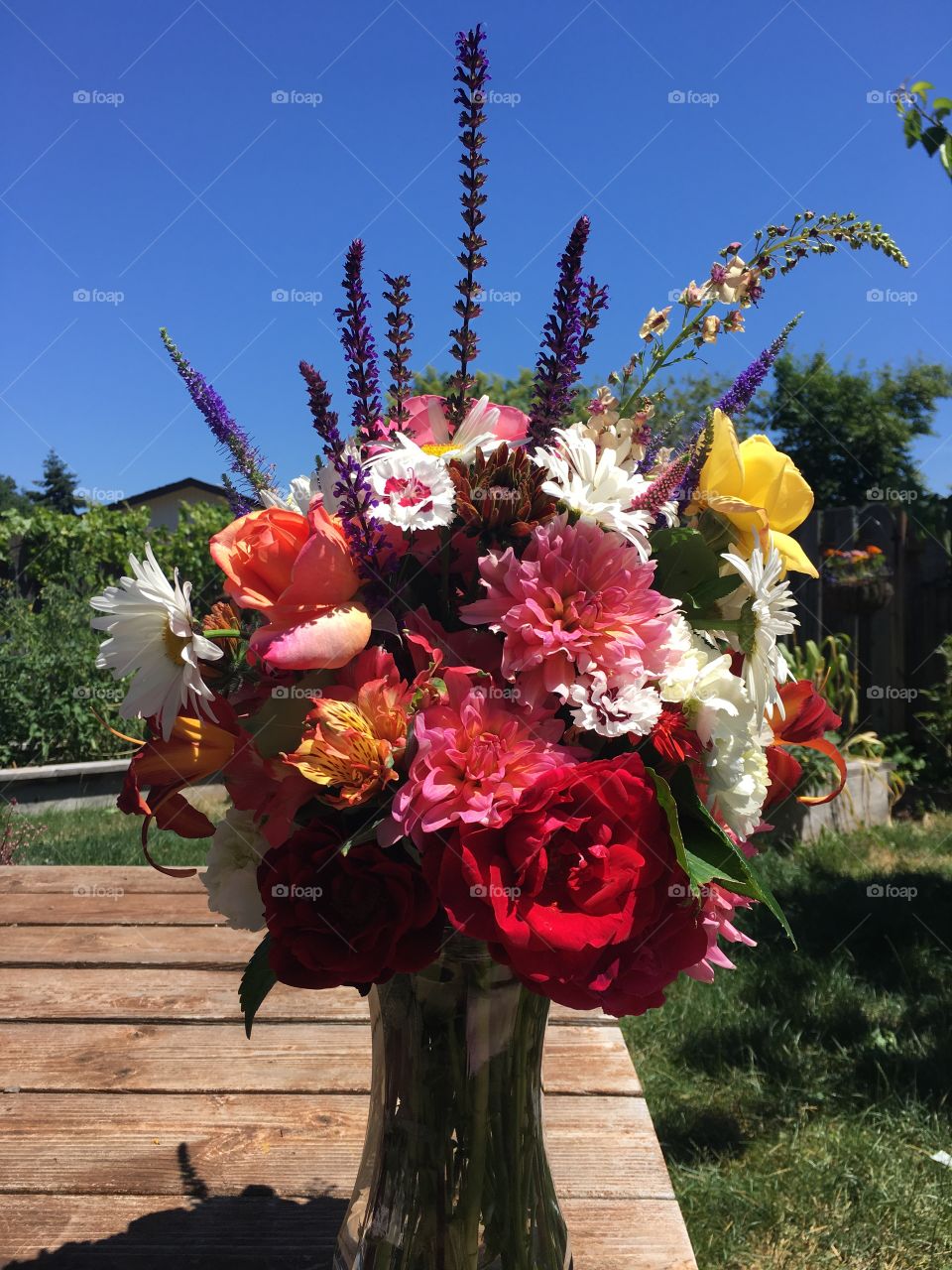 Backyard bouquet