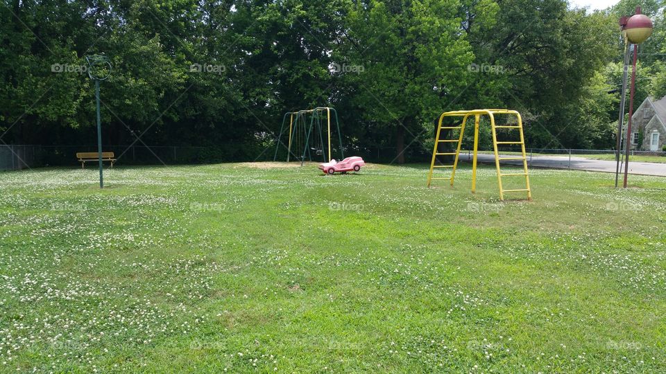 Empty playground
