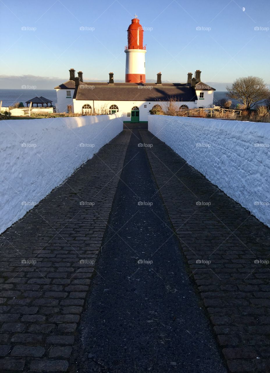 Souter Lighthouse ... red and white of course ⚽️