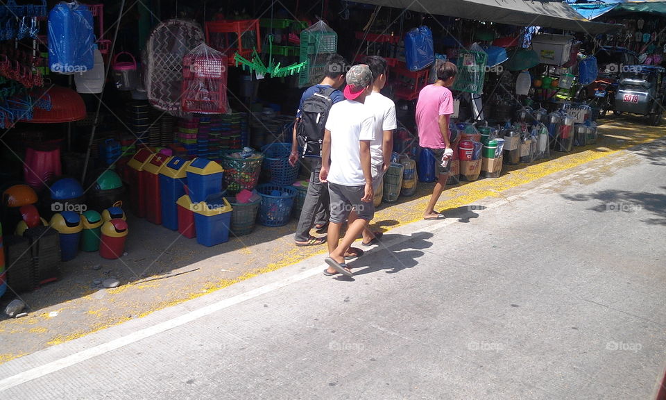 vendor on street