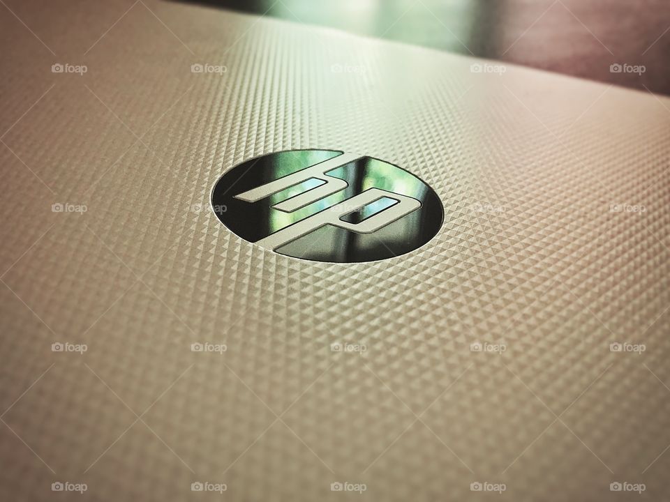 Hp notebook + reflection