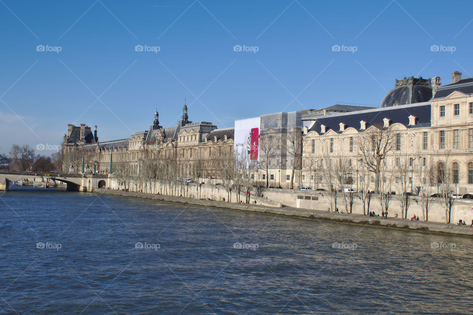 bridge over the Seine in Paris