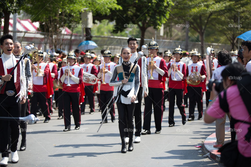 Drum major parade 