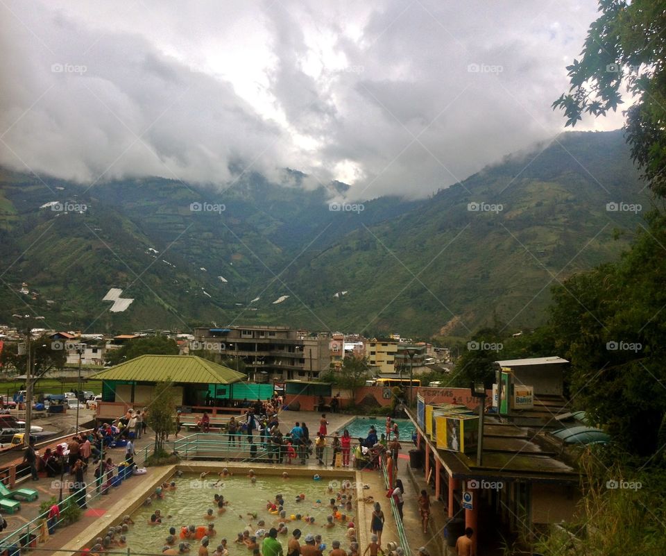 Baños, Ecuador in the Amazon Basin