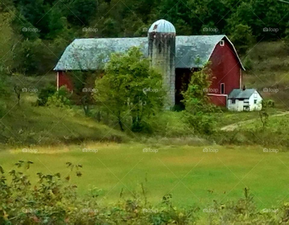 While driving the back roads we love seeing the little farms with the old buildings.  It reminds me when I was young.