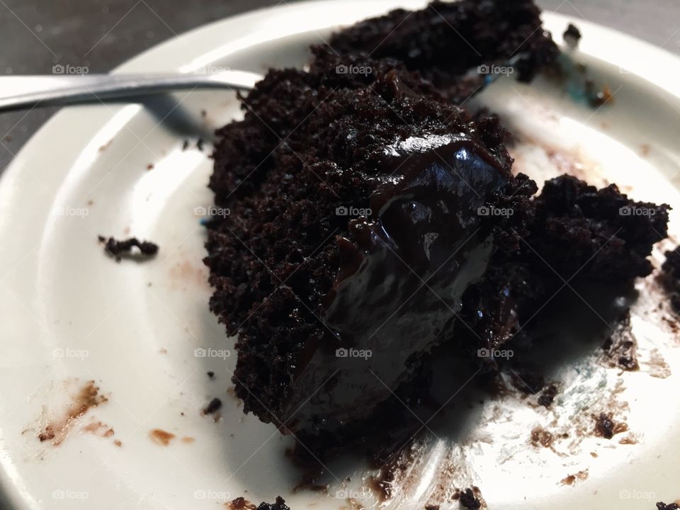 Moist chocolate cake