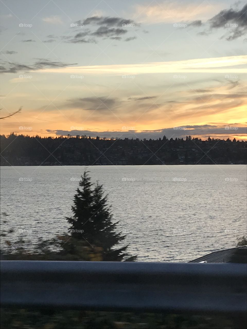 Sunset over Lake Washington