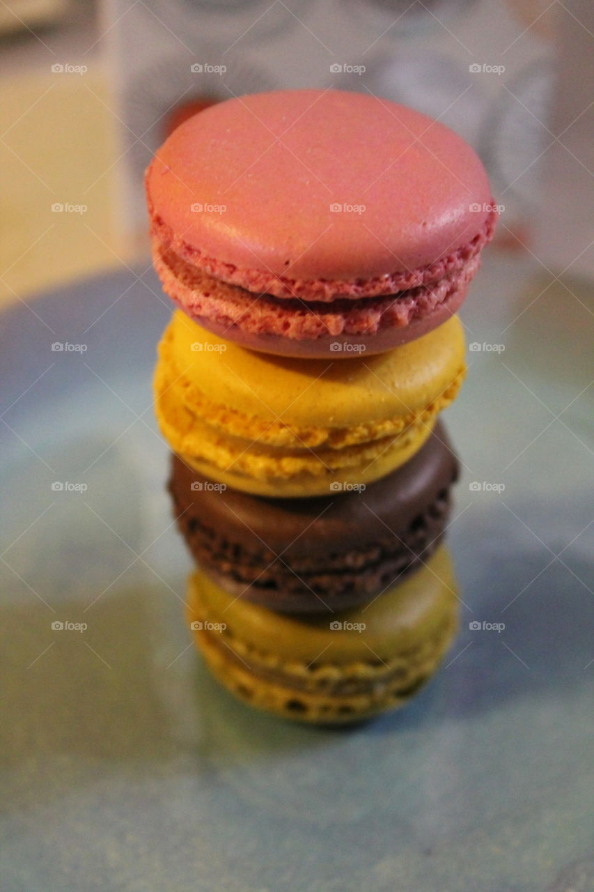 stack of macaroons